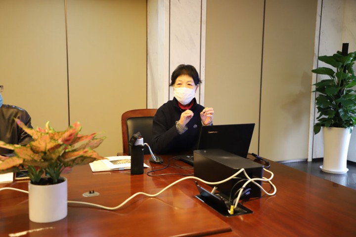 浙江省建筑裝飾行業協會專家到中天精誠裝飾指導 QC小組活動