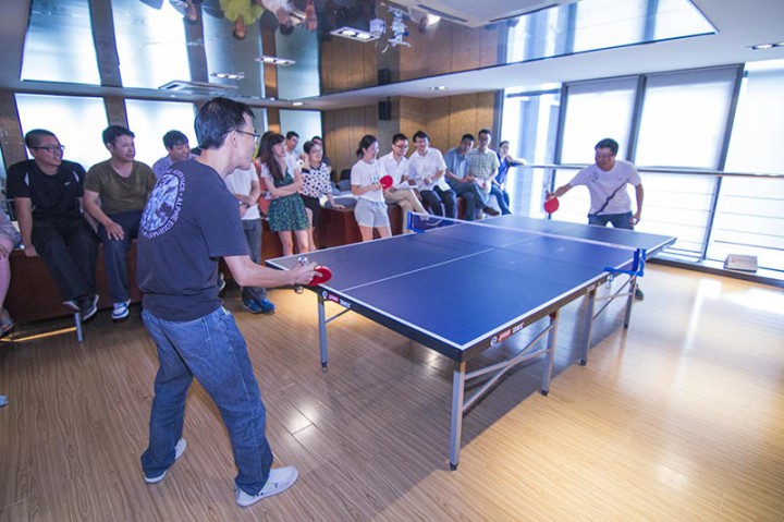 裝飾集團(tuán)組織機(jī)關(guān)員工乒乓球比賽活動(dòng)