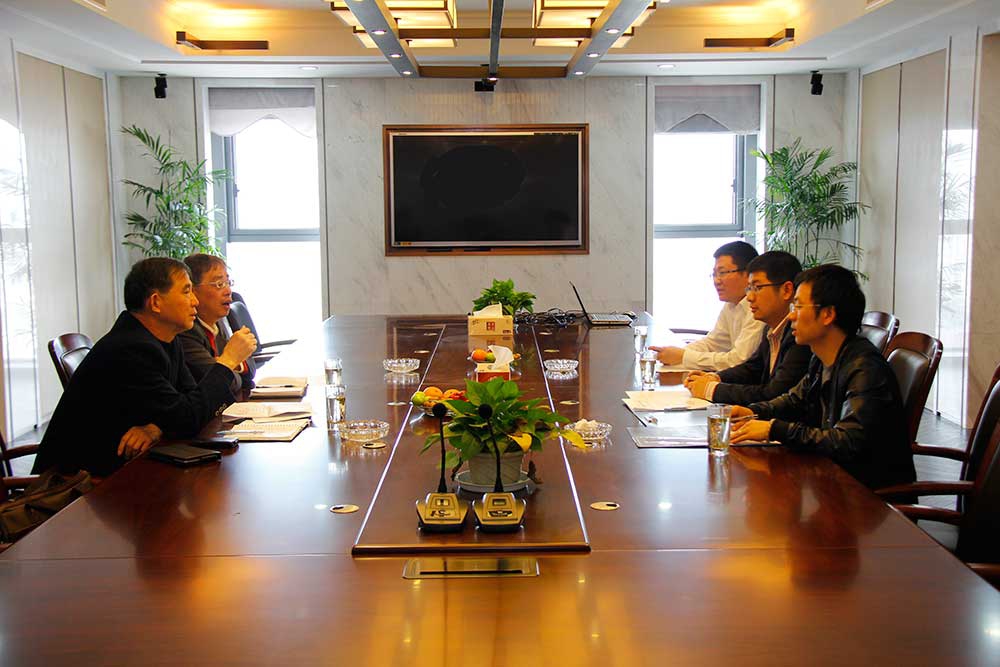 杭州市建筑業(yè)協(xié)會領導到裝飾集團調研