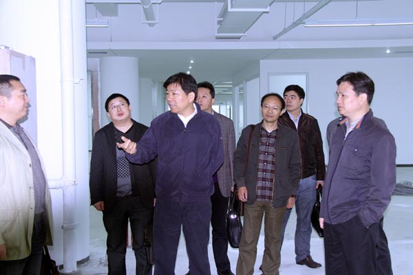 樓永良董事長到裝飾集團檢查工作