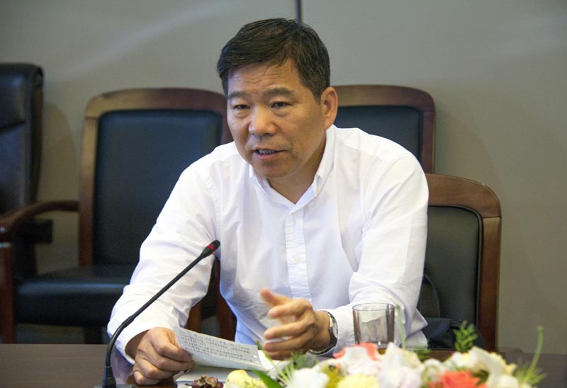 樓永良董事長率集團檢查組對裝飾集團開展工作檢查