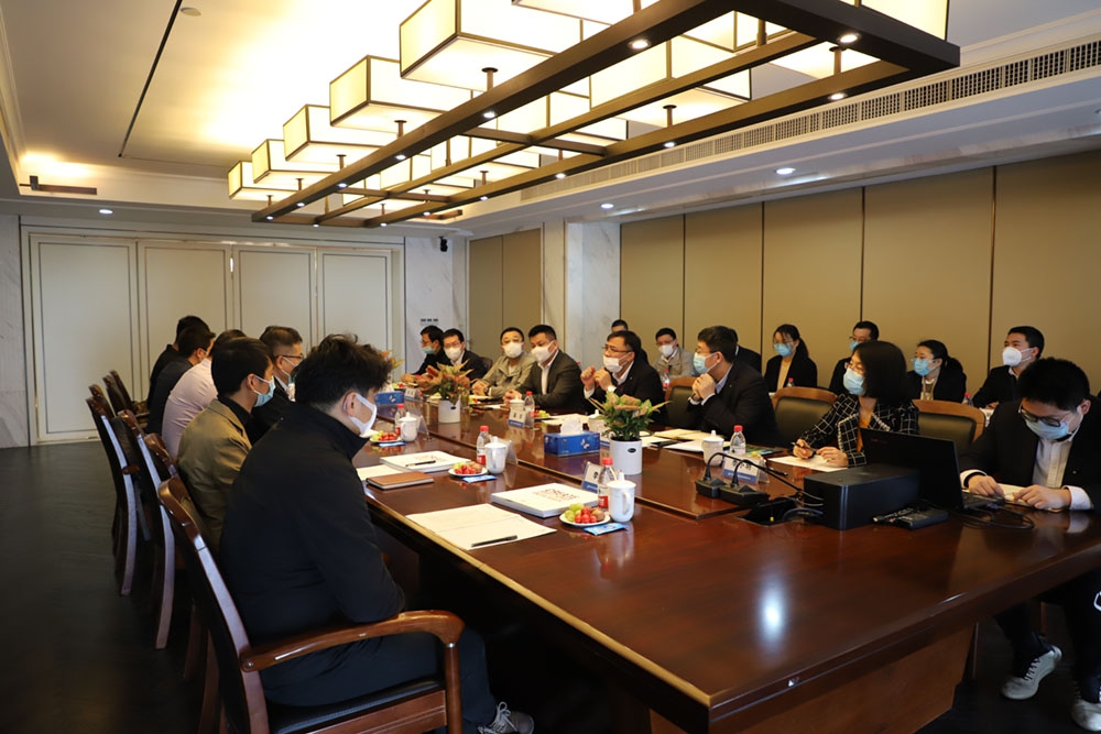  漢爾姆、積木投資公司一行蒞臨中天精誠裝飾考察交流