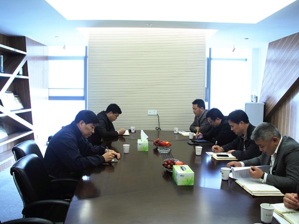 樓永良董事長到裝飾集團檢查工作